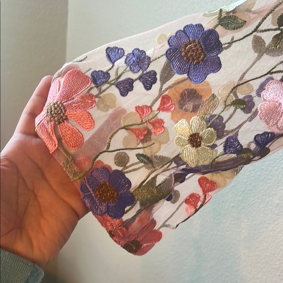 Taylor swift inspired Storia Floral appliqué Dress L - Picture 7 of 7